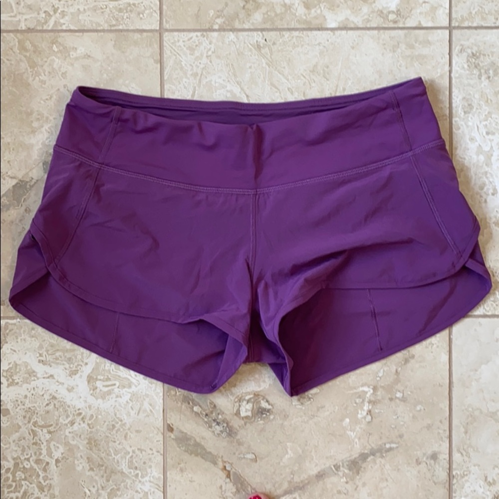 Lululemon Speed Short size 6